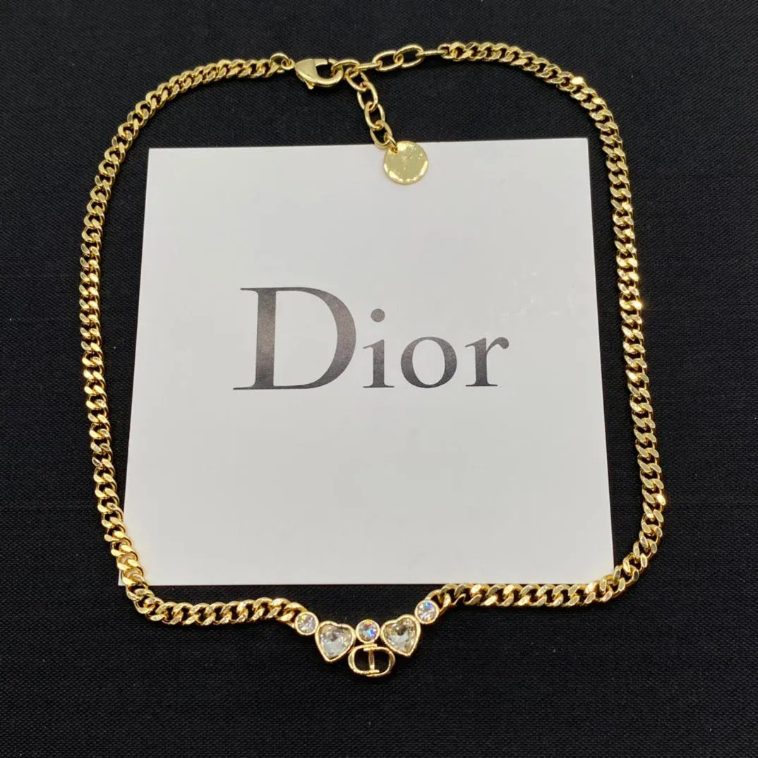 Luxury Bags Dir Necklaces 039