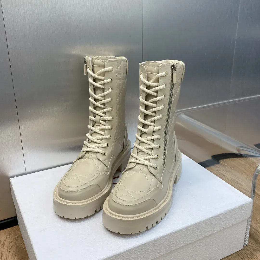 Luxury Bags DD D LEADER ANKLE BOOT BEIGE — image 4