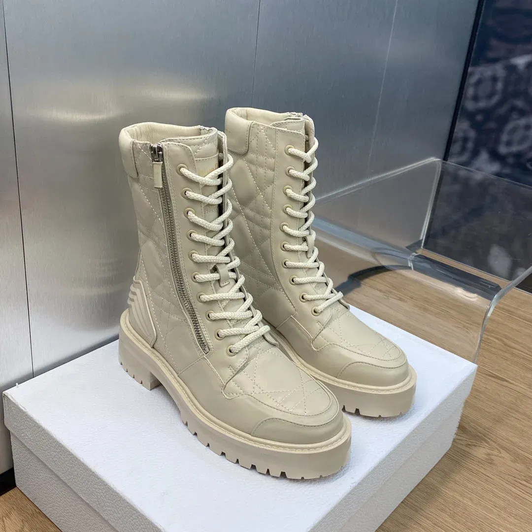 Luxury Bags DD D LEADER ANKLE BOOT BEIGE — image 2