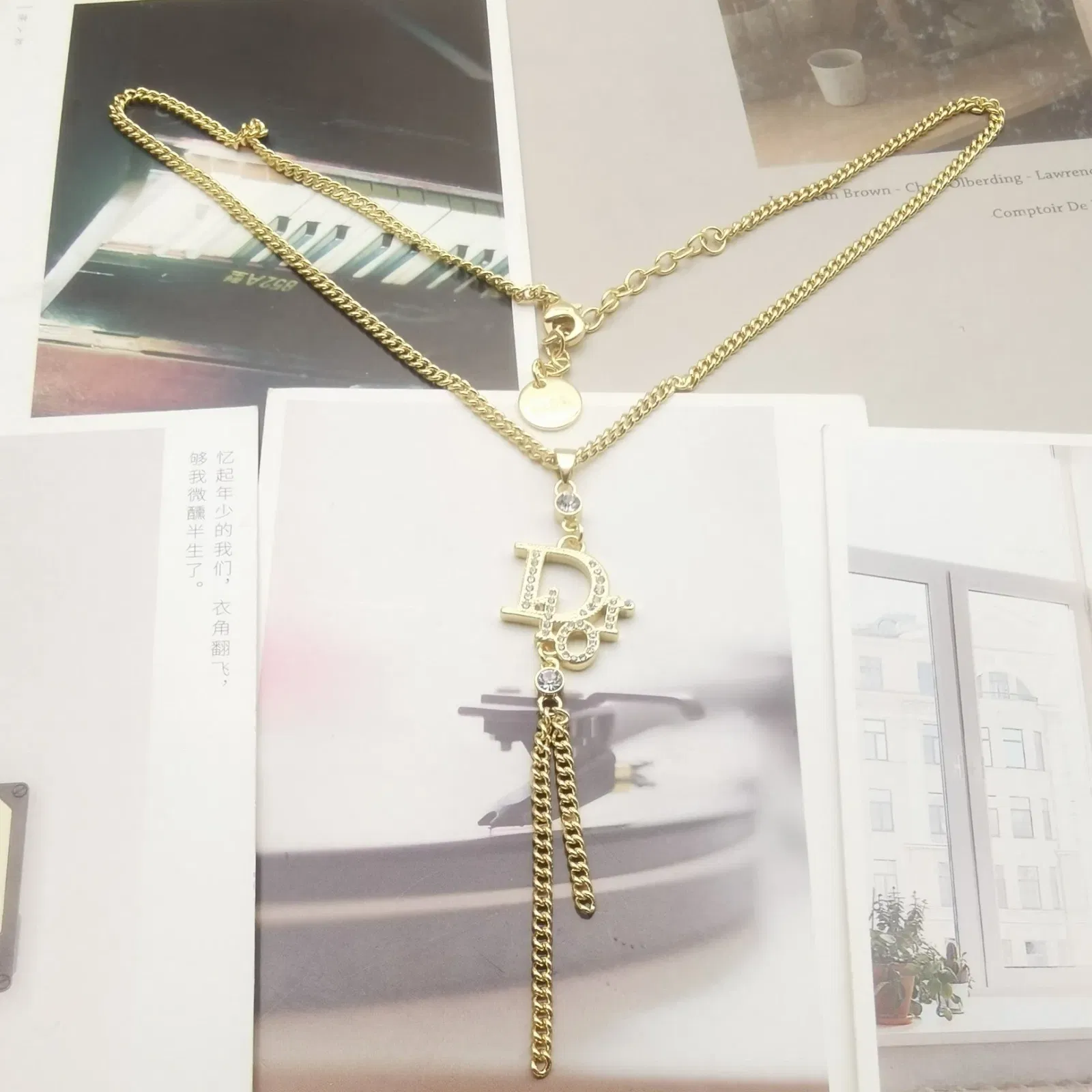 Luxury Bags Dir Necklaces 024