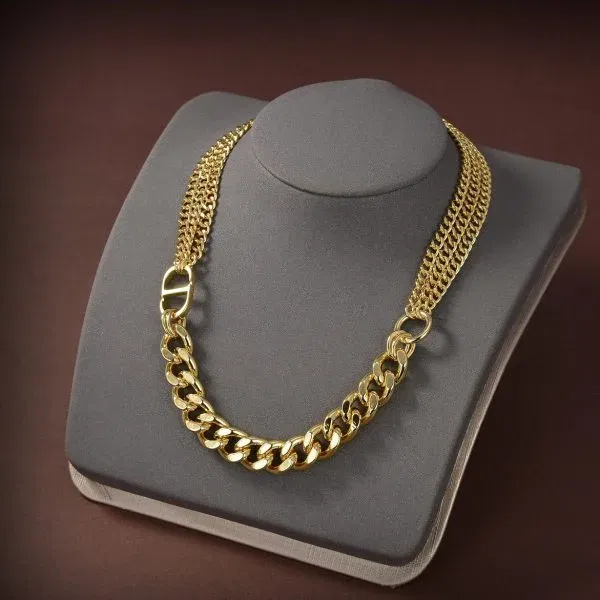 Luxury Bags Dir Necklaces 022 — image 2
