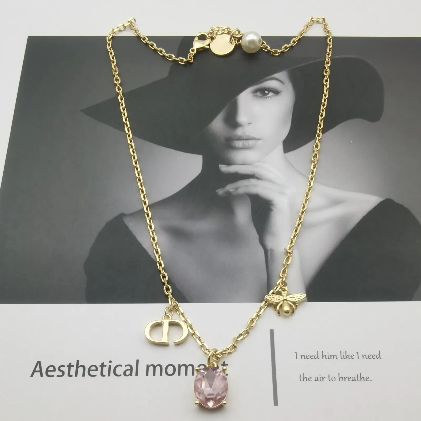 Luxury Bags Dir Necklaces 035