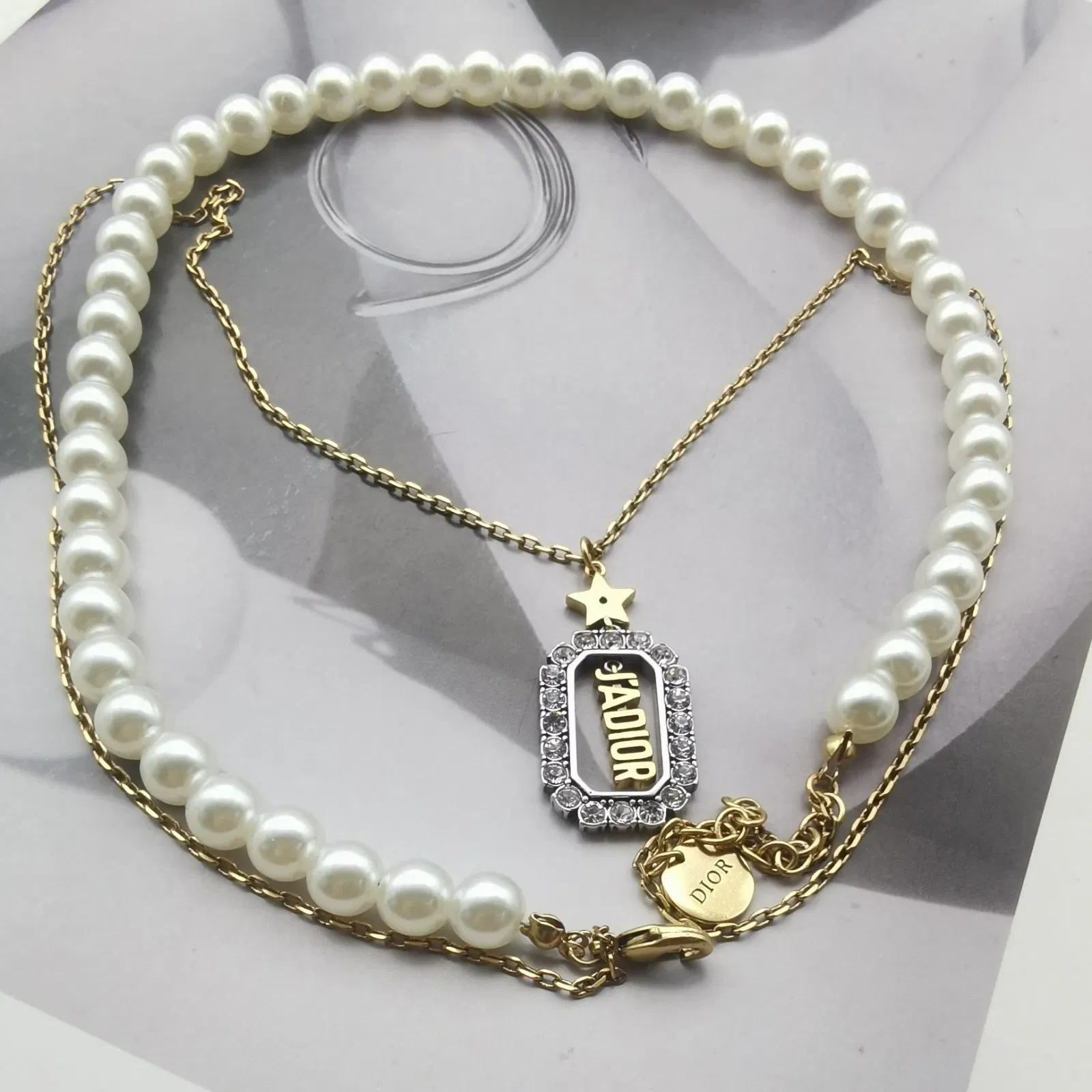 Luxury Bags Dir Necklaces 015