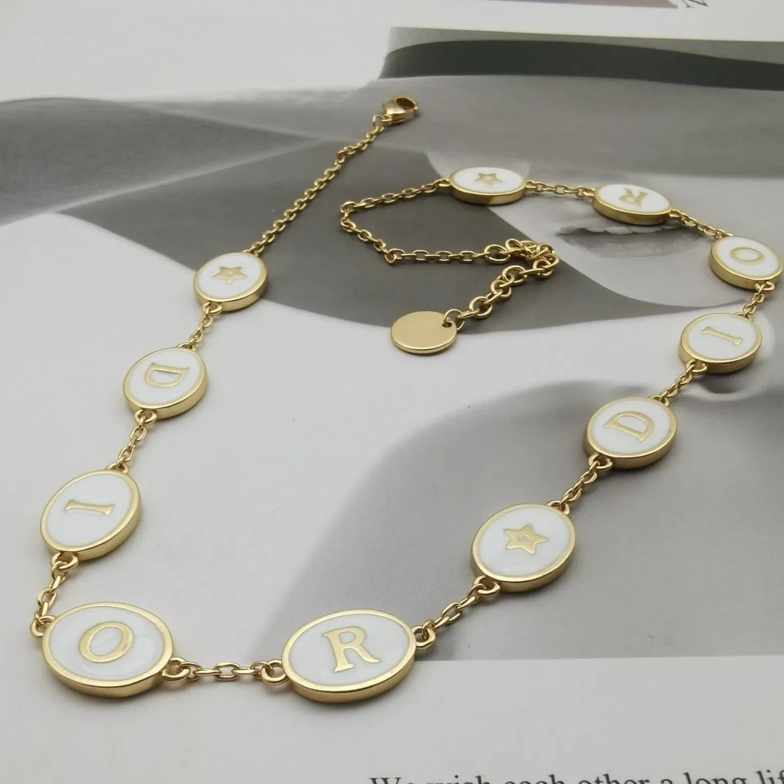 Luxury Bags Dir Necklaces 033