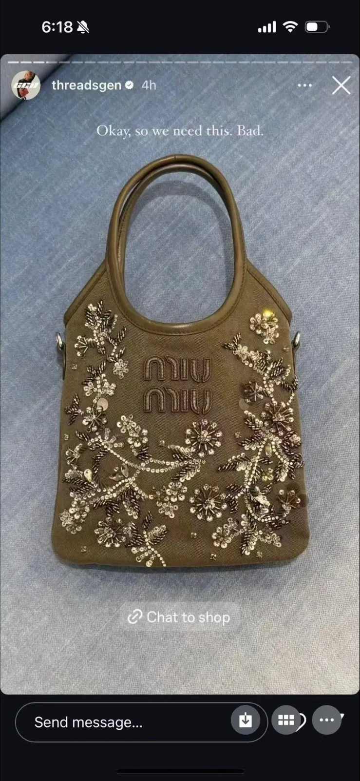 Luxury Bags Miun Miun Luxury Bag --122571