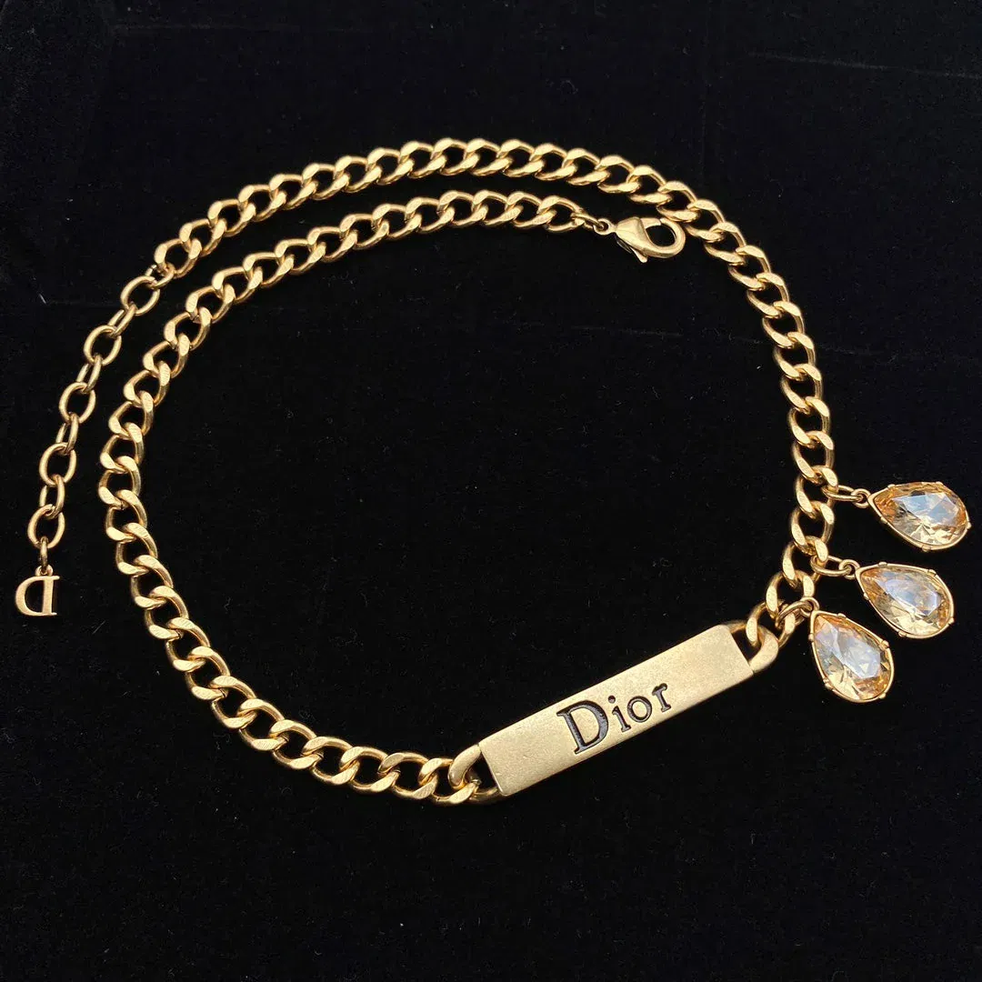 Luxury Bags Dir Necklaces 031
