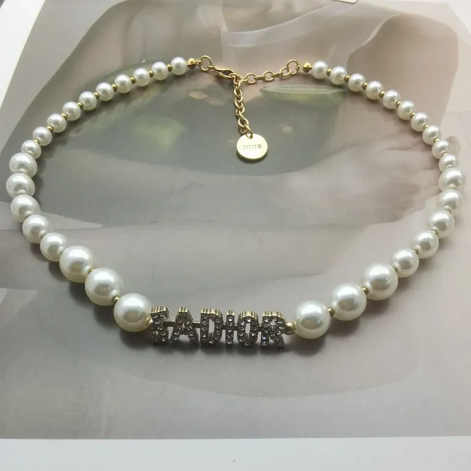 Luxury Bags Dir Necklaces 016