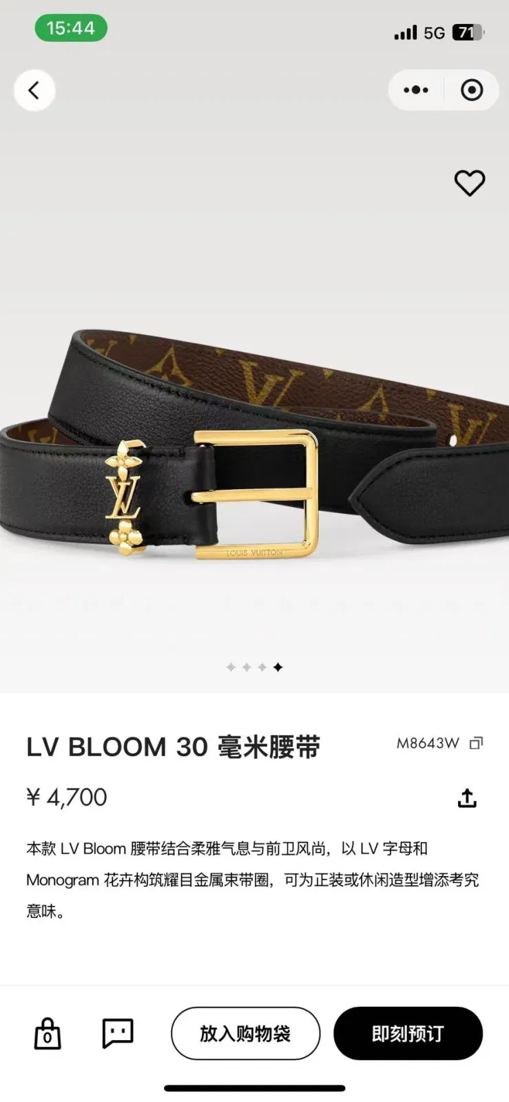 Luxury Bags ln Luxury Belt --100266