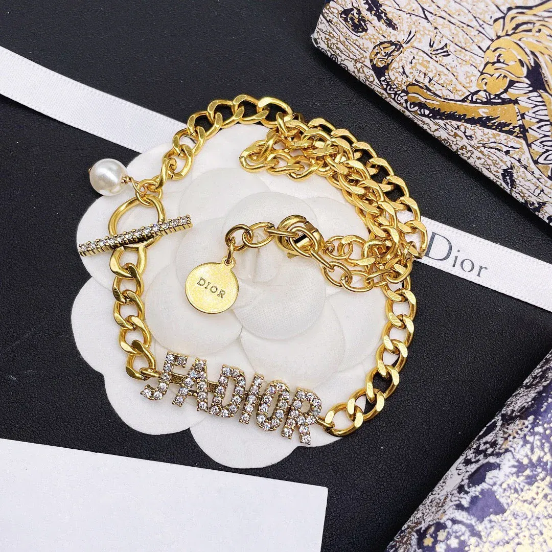 Luxury Bags Dir Necklaces 025