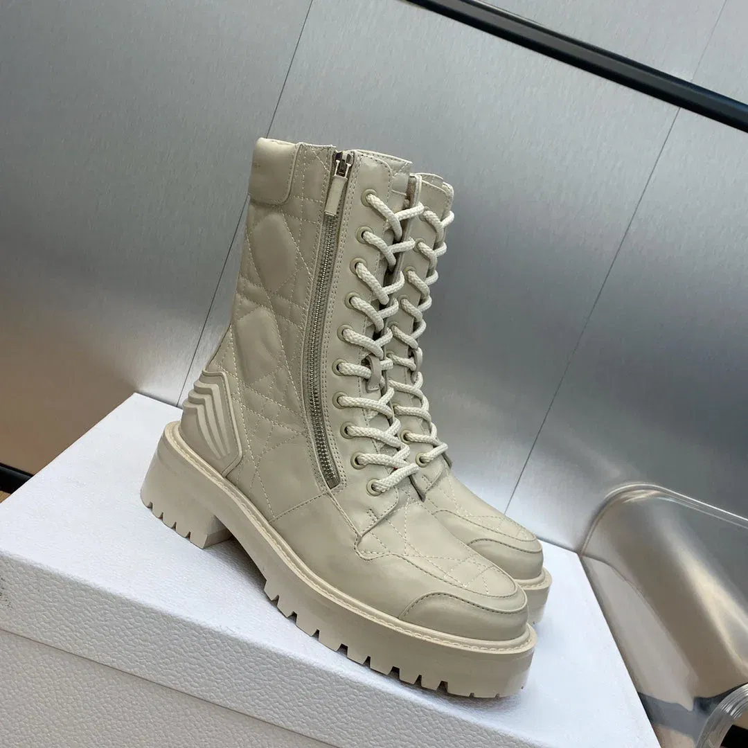 Luxury Bags DD D LEADER ANKLE BOOT BEIGE — image 6